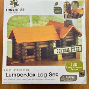 Lumberjax Log Building Set